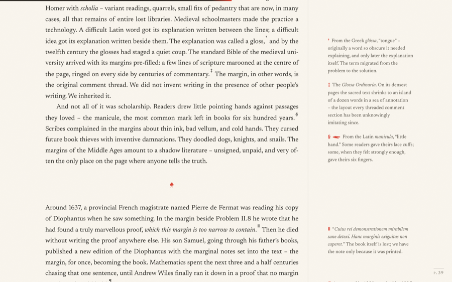Pass two: spacing rhythm, pull quotes and margin refined